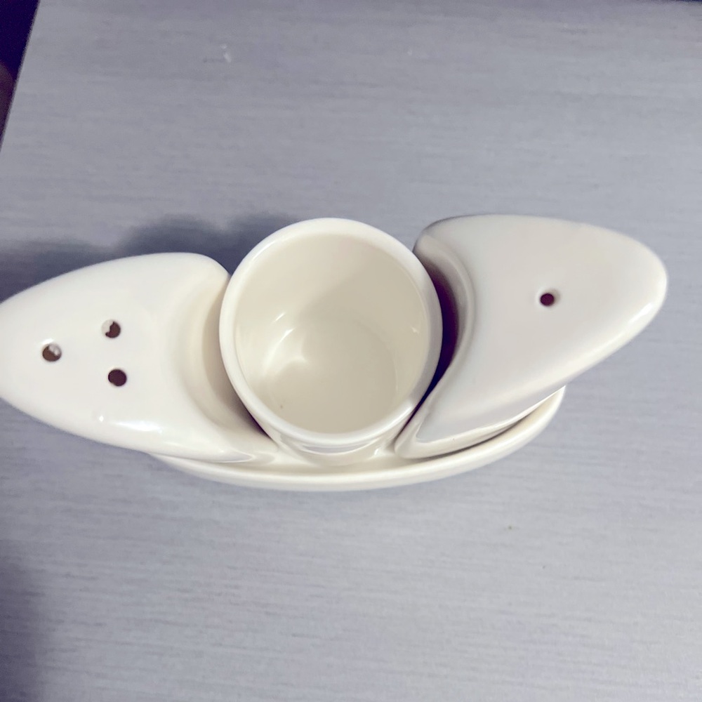 Ceramic Salt and paper shakers